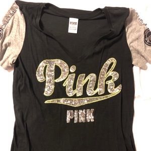 Victoria’s Secret Pink fitted tee